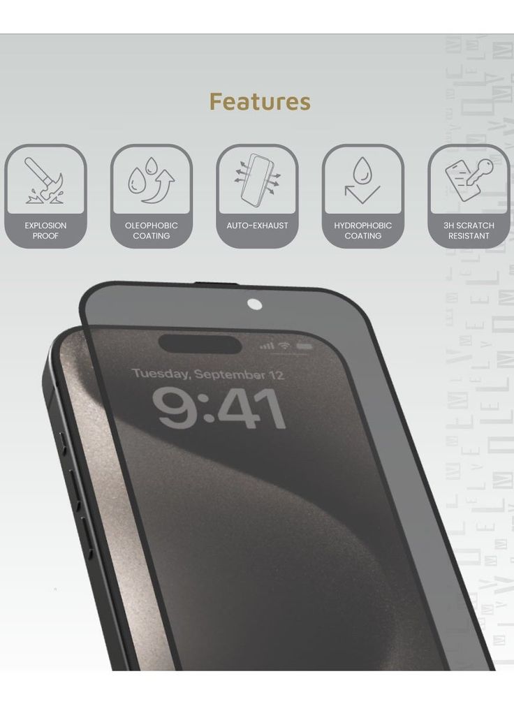 Resolute Edge To Edge Tempered Glass for Apple IPhone 13